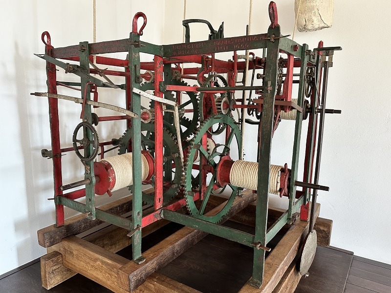 Het Bredevoortse torenuurwerk uit 1666 (foto: Ap te Winkel)