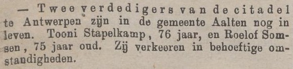 Tiendaagse Veldtocht - Zutphensche Courant, 30-11-1882