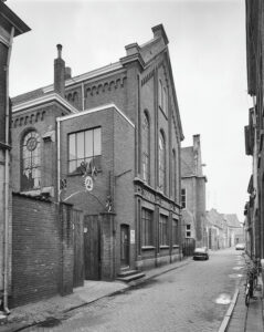 Synagoge Zutphen, 1977 (Foto: Rijksdienst voor het Cultureel Erfgoed)