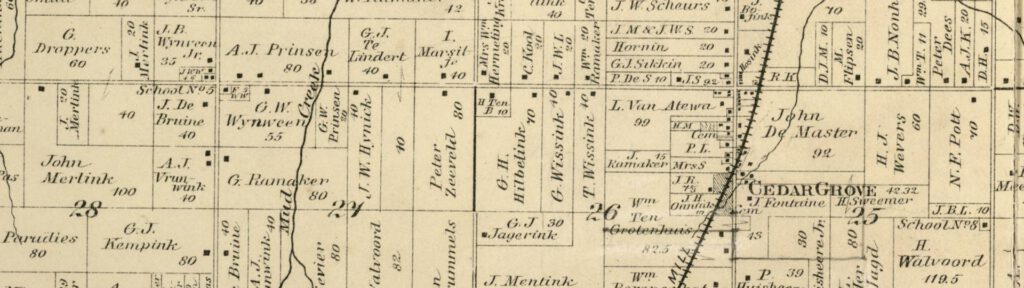 Hilbelink - Holland, Sheboygan, 1889