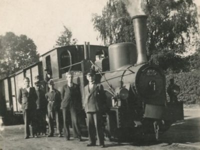 Stoomtram Gelderland No. 406 in Aalten