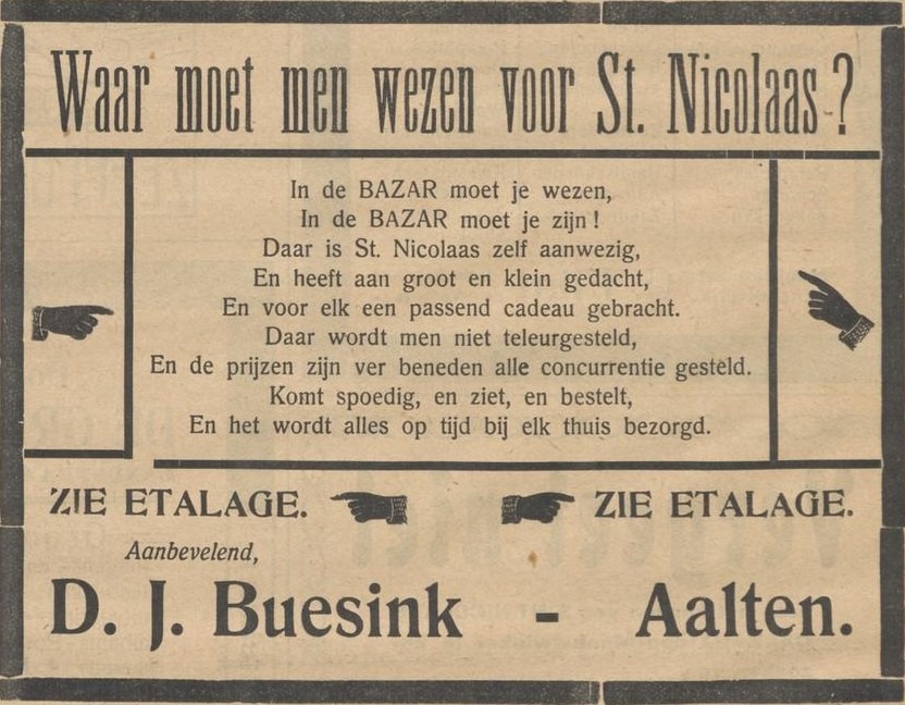Buesink - Nieuwe Aaltensche Courant, 02-12-1921