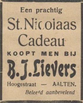 Lievers - Nieuwe Aaltensche Courant, 02-12-1921