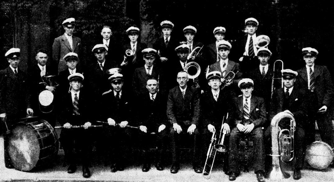 R.K. muziekvereniging Wilskracht, Bredevoort - Graafschapbode, 12-08-1938