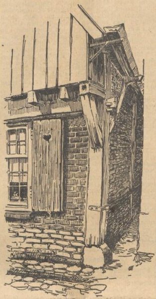 Fraaie houtconstructies te Bredevoort - Rotterdamsch Nieuwsblad, 04-03-1936