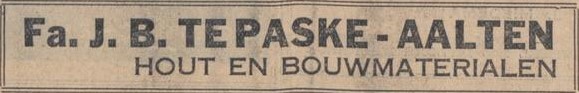 Fa. J.B. te Paske, Aalten - De Standaard, 23-07-1936