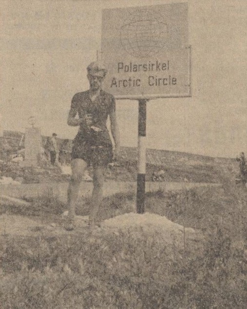 Theo Megens fietste 6000 km - Tubantia, 07-09-1963