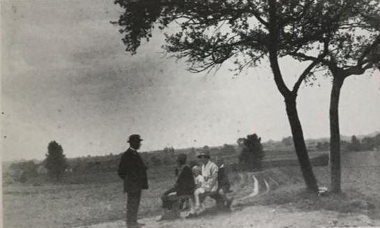 Drie boompjes, Aalten (Foto uit 'Aalten zoals het was zoals het is')