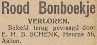 Heurne 56 (Schenk) - Aaltensche Courant, 18-10-1918