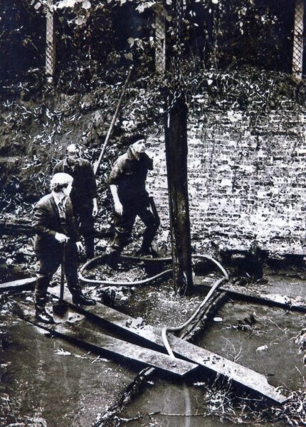 Watermolen op De Pol, midden G.J. Wevers