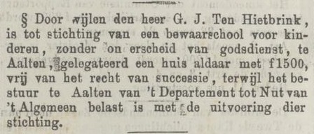 Arnhemsche Courant, 08-12-1883 Hietbrink Bewaarschool