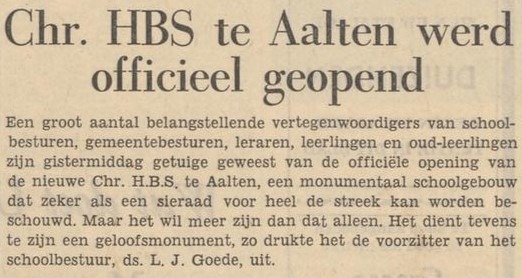 Dagblad Tubantia, 19-11-1960