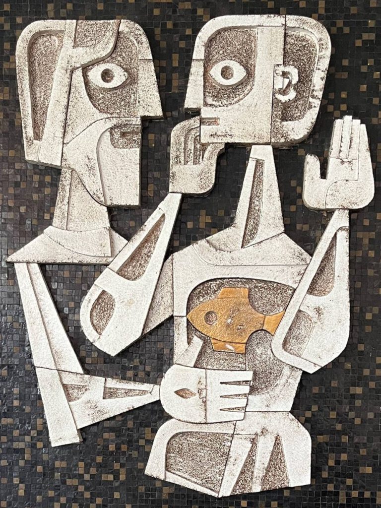 Relief by Harry Dercksen (Photo: Roy Oostendorp, Gelders Genootschap)