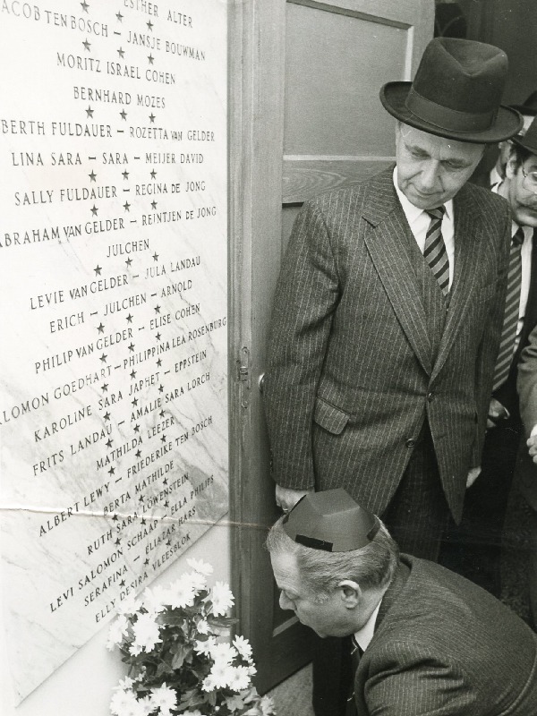 Herinwijding synagoge Aalten, 29-12-1986