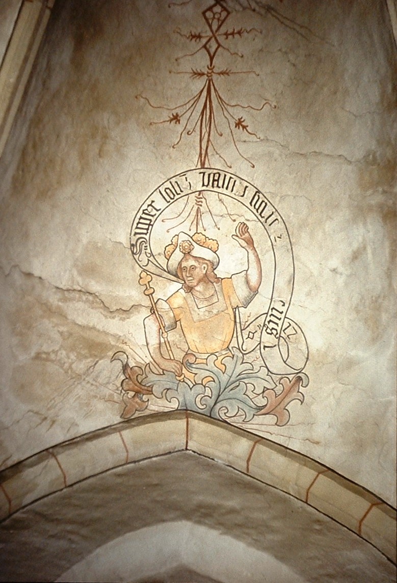 Oude Helenakerk, Aalten, muurschildering