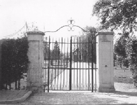 Old General Cemetery gate, c. 1965