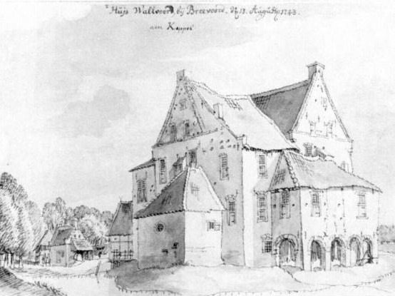 Havezathe 't Walfort, Jan de Beijer,1743