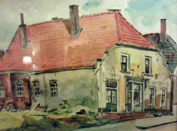 Hogestraat 44, Aalten (Smederij Somsen), Piet te Lintum