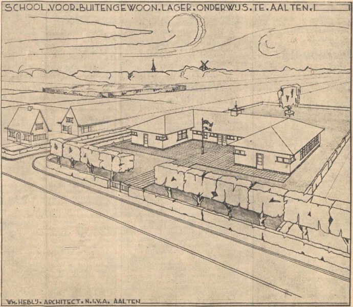 Julianaschool, Aalten - Aaltensche courant, 07-11-1939
