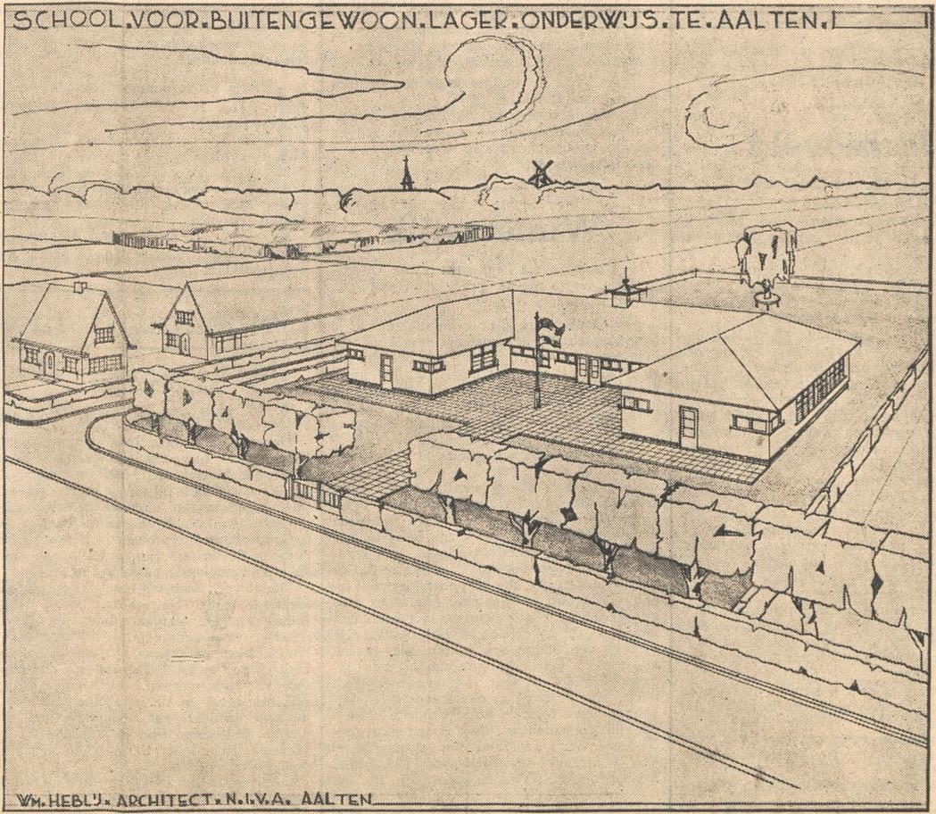 Julianaschool, Aalten - Aaltensche courant, 07-11-1939
