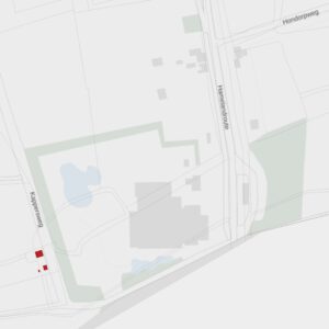 Kappersweg, Heurne - Fragment kadastrale kaart, 1832