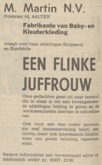Martin, Aalten - Tubantia, 25-06-1971