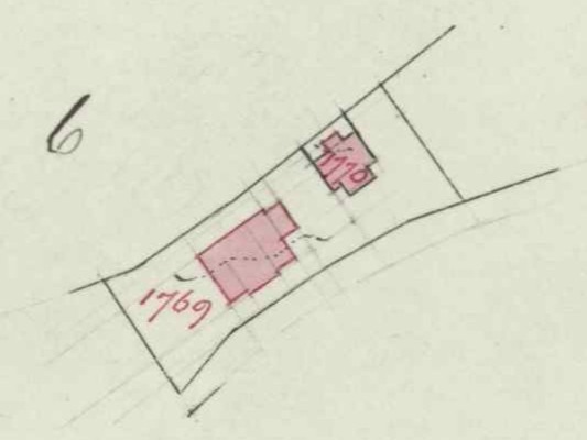 OLS IJzerlo - Fragment kadastrale kaart, 1916