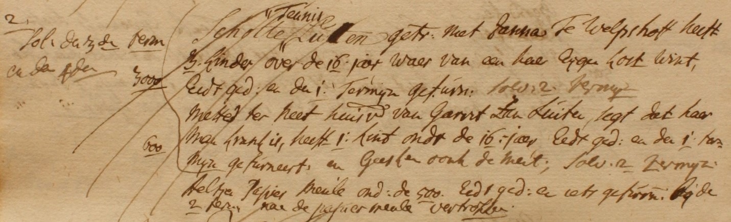 Luiten, Barlo - Liberale Gifte 1748