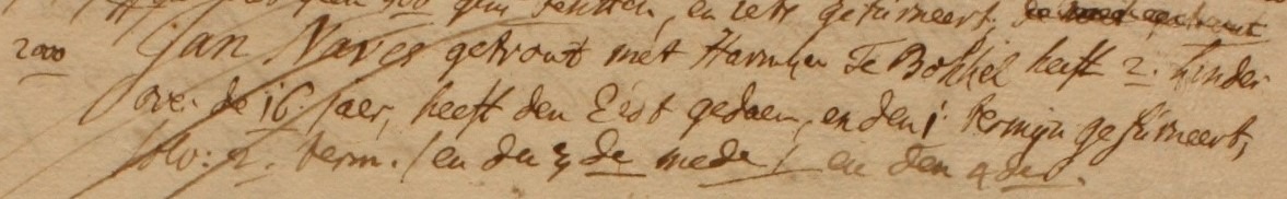 Navis, Lintelo - Liberale Gifte 1748