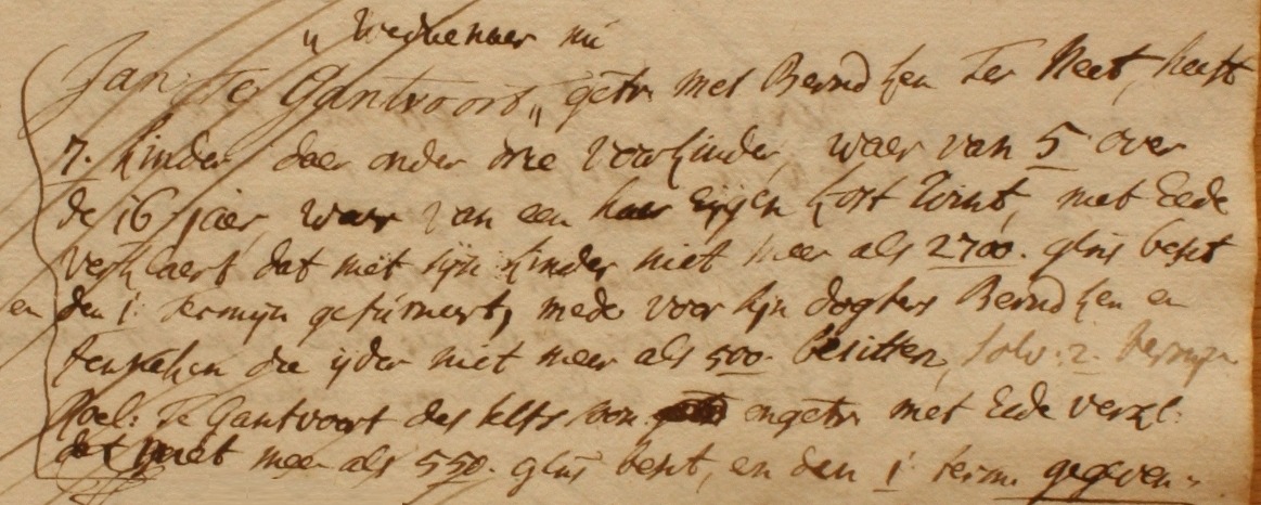 Barlo 03, Gantvoort, Liberale Gifte 1748