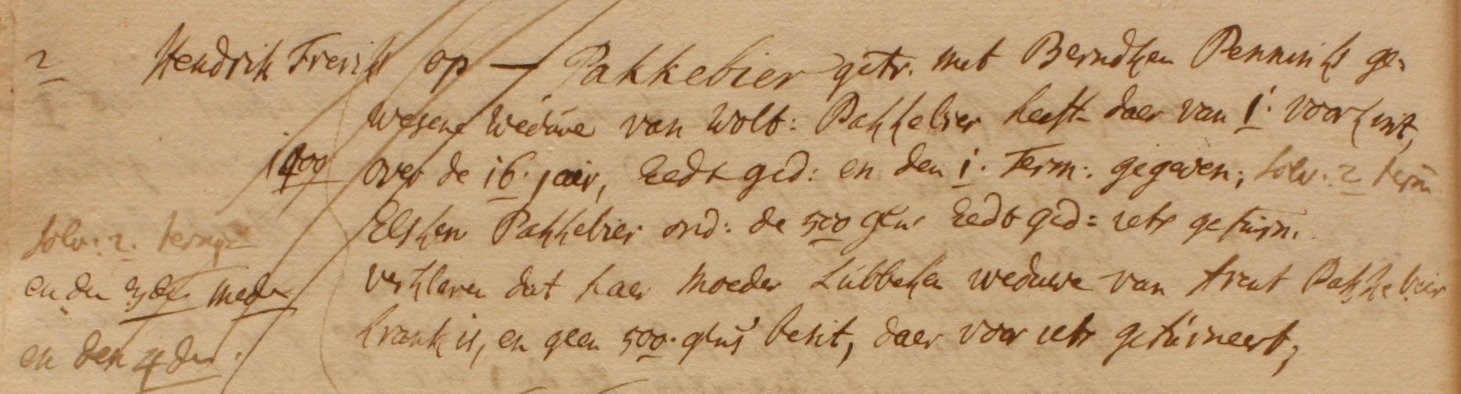 Barlo 15, Pakkebier, Liberale Gifte 1748