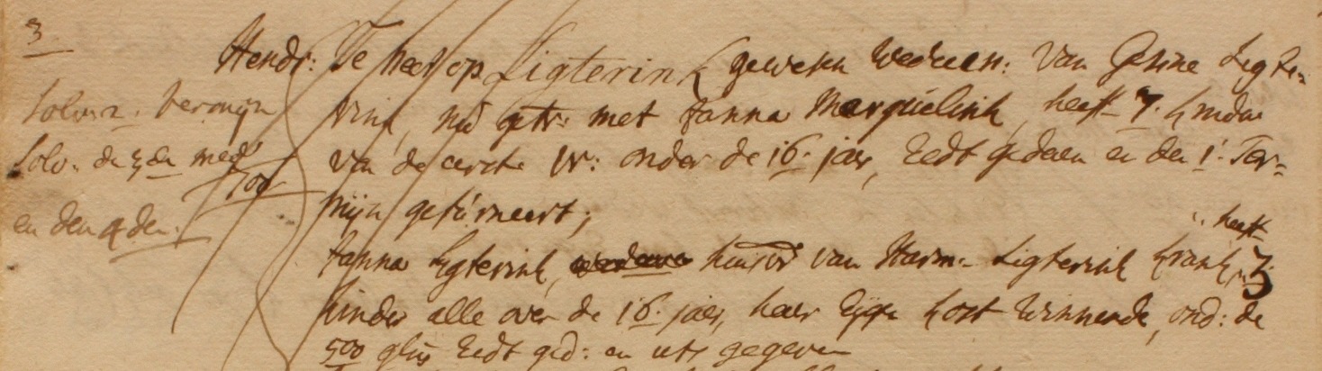 Barlo 49, Ligterink, Liberale Gifte 1748