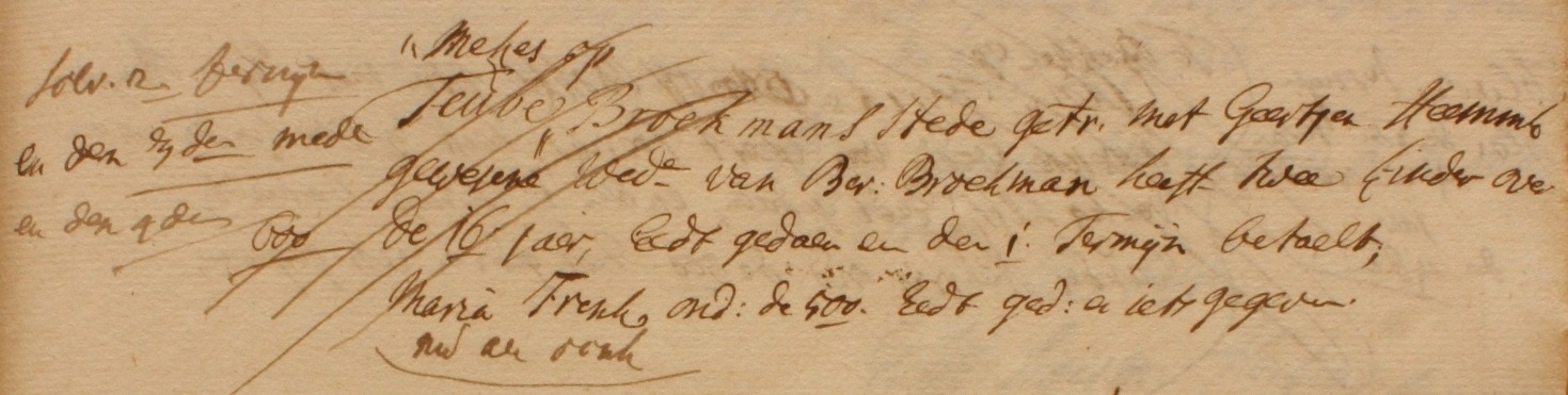 Barlo, Broekmans, Liberale Gifte 1748