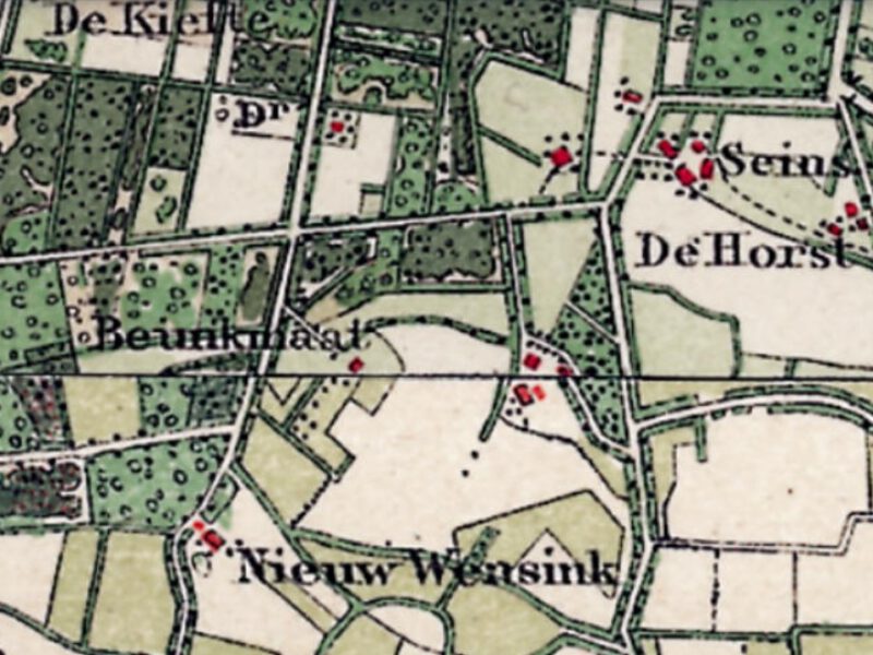 Beunkmaat, Lintelo (Topotijdreis, 1885-1926)