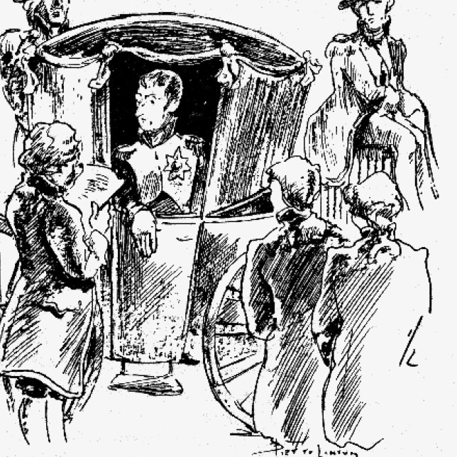 Bezoek Lodewijk Napoleon aan Bredevoort, 1809 - door Piet te Lintum