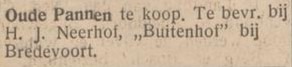 Bolwerkweg 4, ’t Klooster (Buitenhof) - De Graafschapper, 24-09-1935