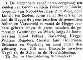 Boskerslag, Lintelo - Graafschapbode, 08-06-1901