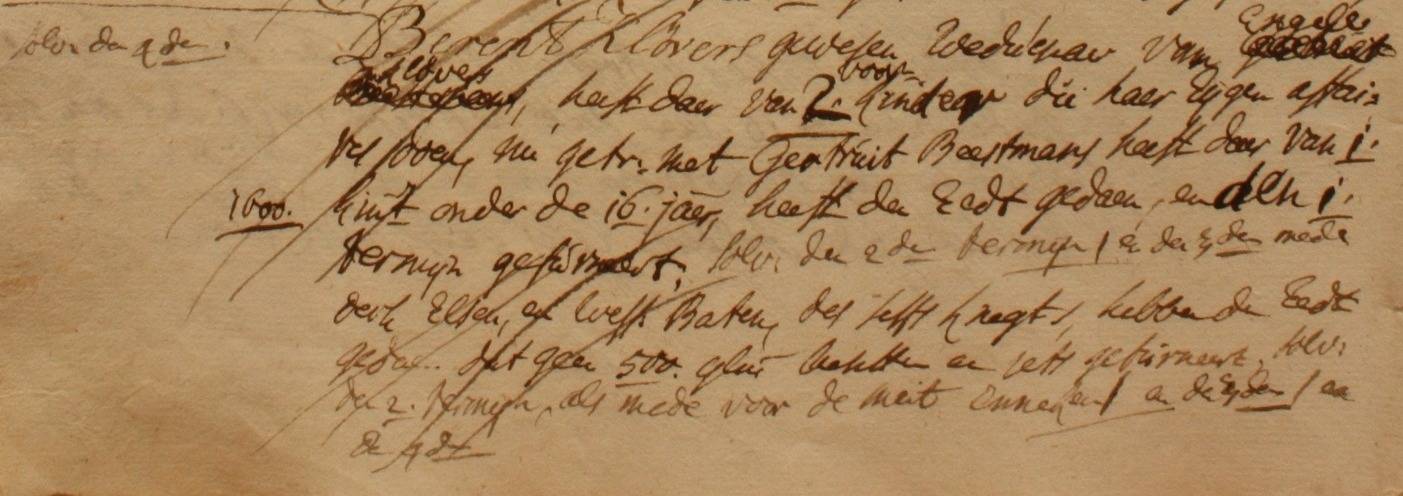 Haart 12, Kleuver, Liberale Gifte 1748