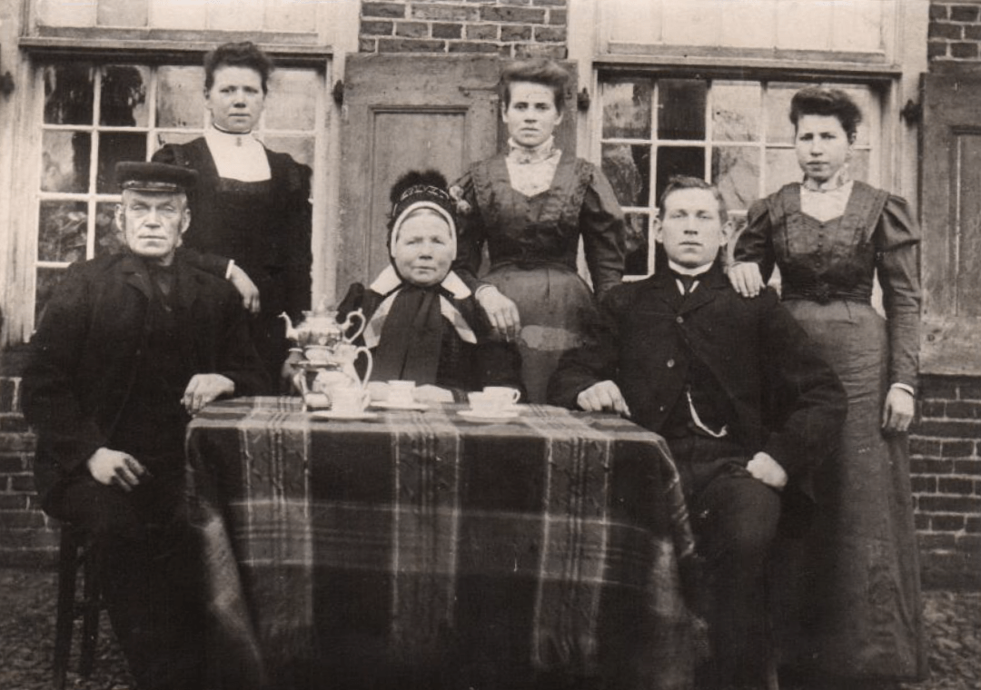 Haart, Olde Kleuver, bewoners ca. 1910