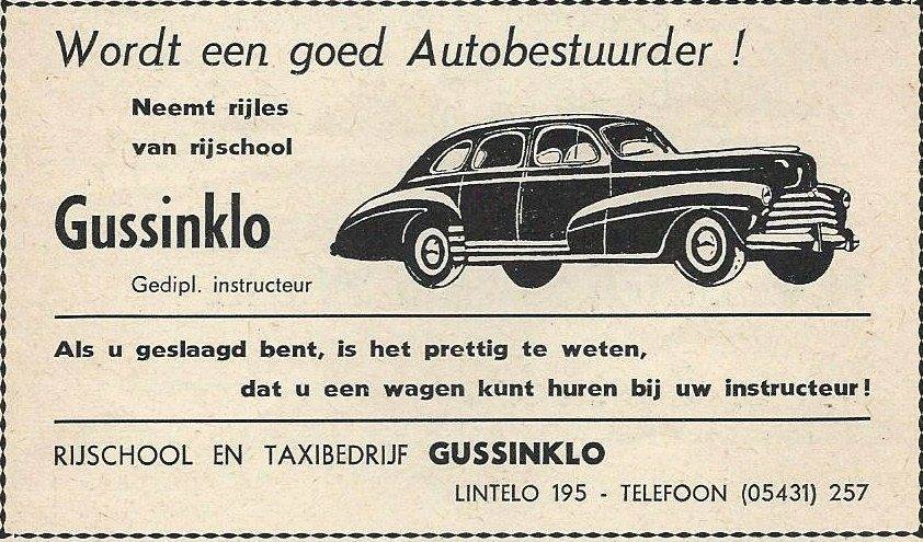 Halteweg 10, Lintelo (Autorijschool & Taxibedrijf Gussinklo)