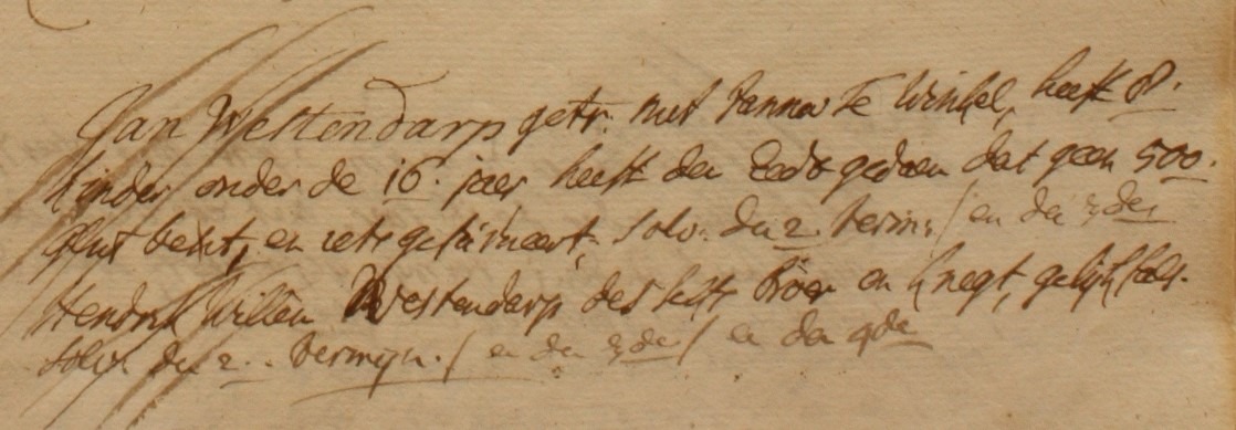 IJzerlo 21, Westendorp, Liberale Gifte 1748