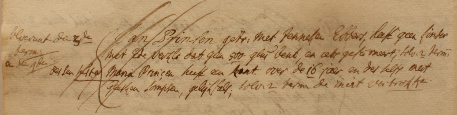 De Prins, IJzerlo - Liberale Gifte 1748