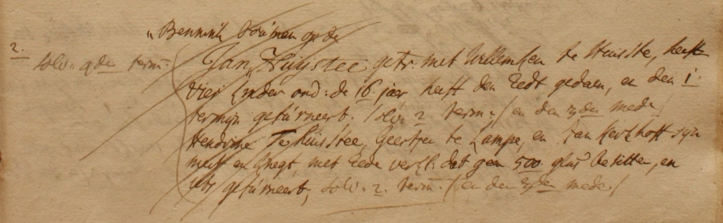 IJzerlo 45, Huisstede, Liberale Gifte 1748