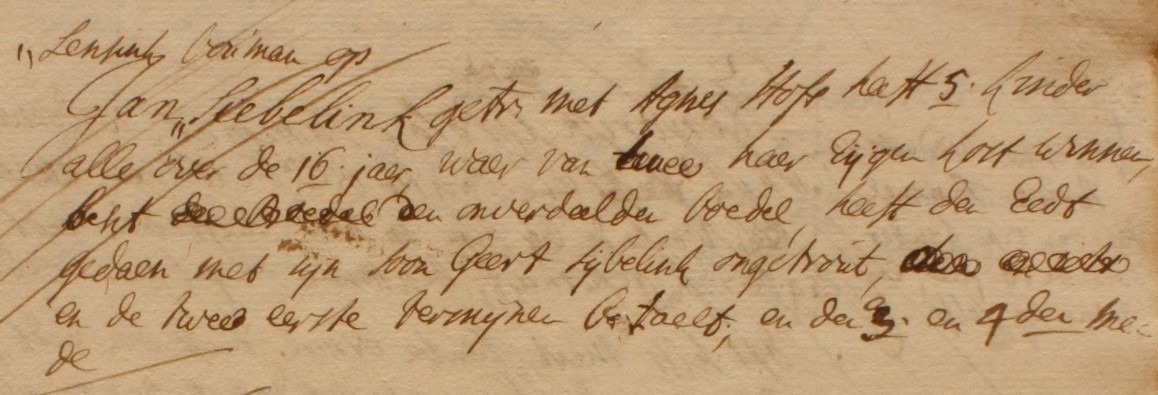 IJzerlo 52, Siebelink, Liberale Gifte 1748