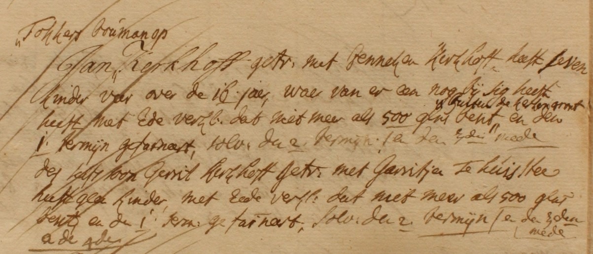 IJzerlo, Kerkhof, Liberale Gifte 1748