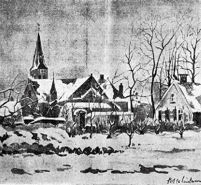 Kerst in Aalten, 1935 - door Piet te Lintum