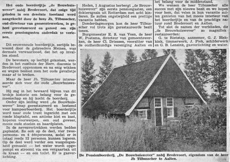 Bouwhuis Wever, Kloosterdijk 9, Klooster