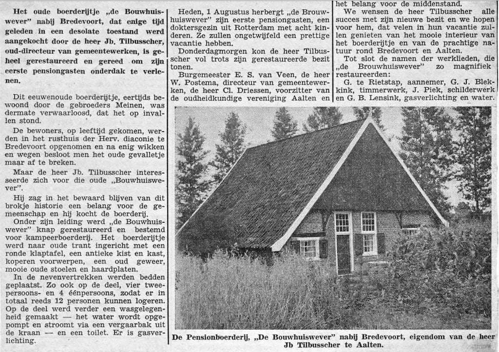 Bouwhuis Wever, Kloosterdijk 9, 't Klooster