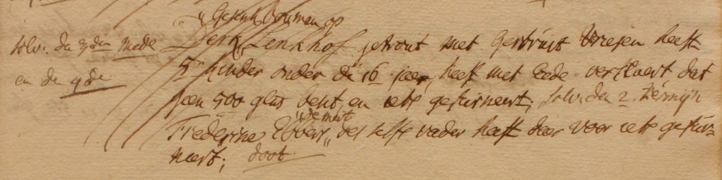 Lenkhof, Haart - Liberale Gifte 1748