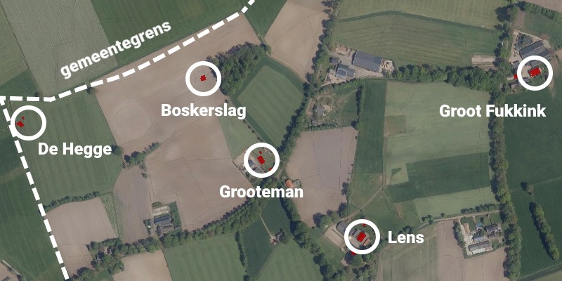 Boskerslag, Lintelo - locatie